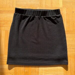 Classic Black Mini Skirt